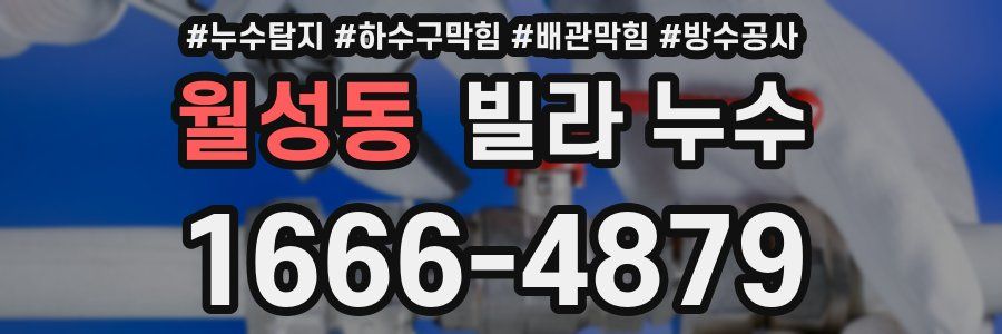 월성동 빌라 누수