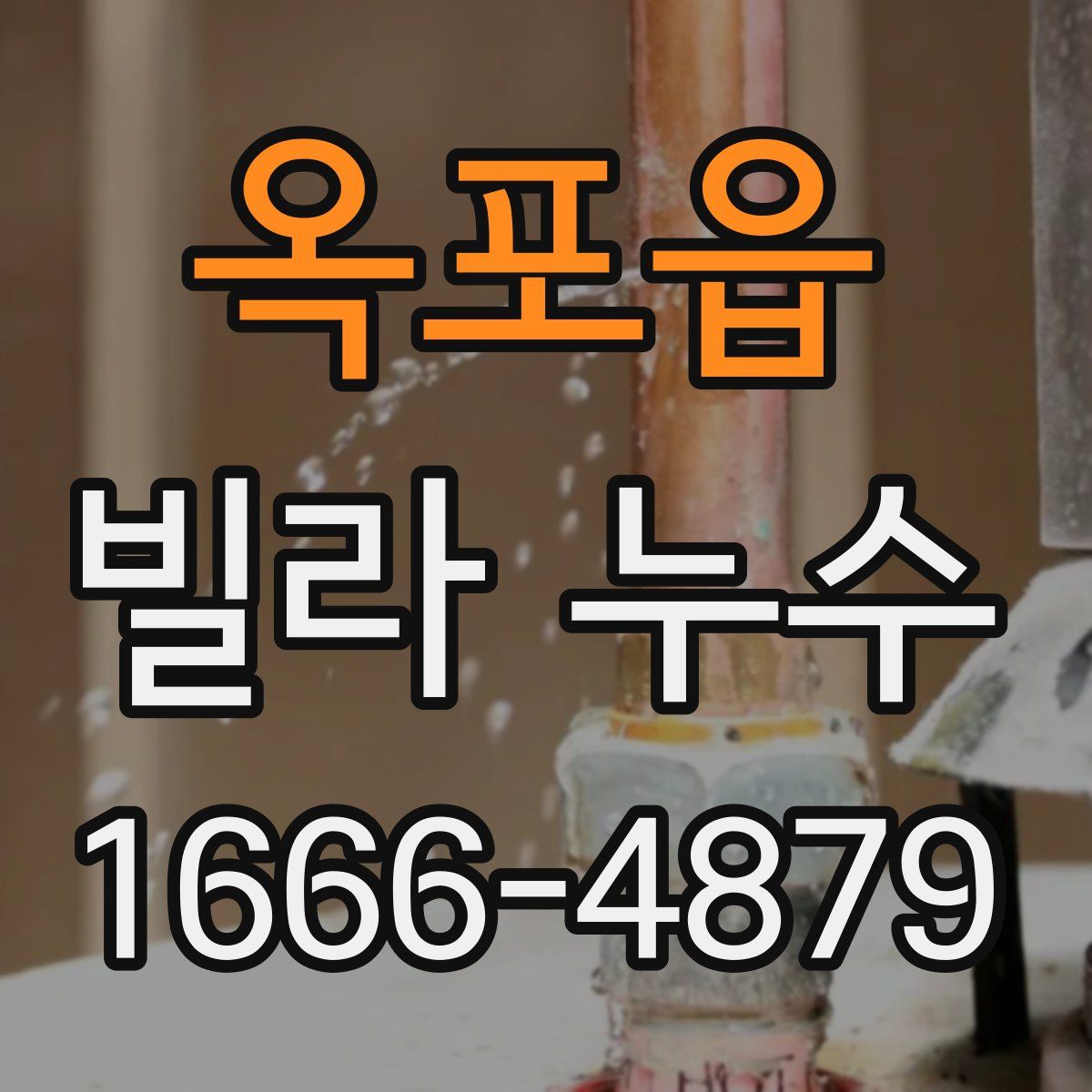 옥포읍 빌라 누수