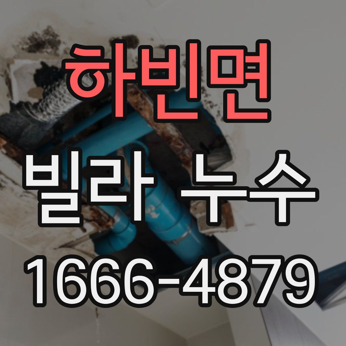 하빈면 빌라 누수