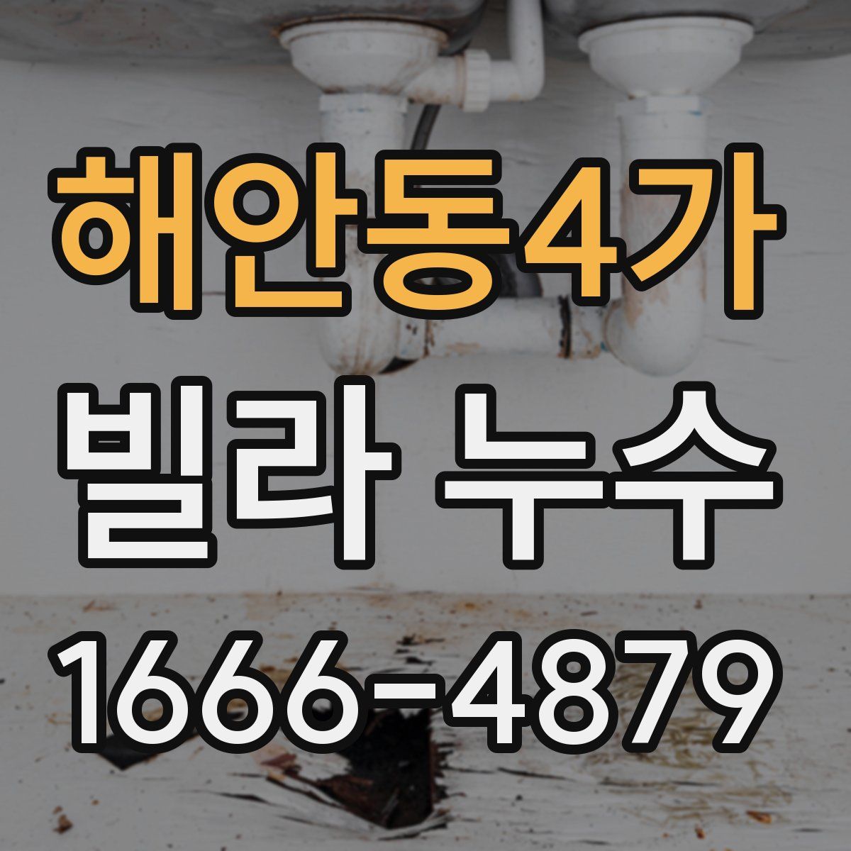 해안동4가 빌라 누수