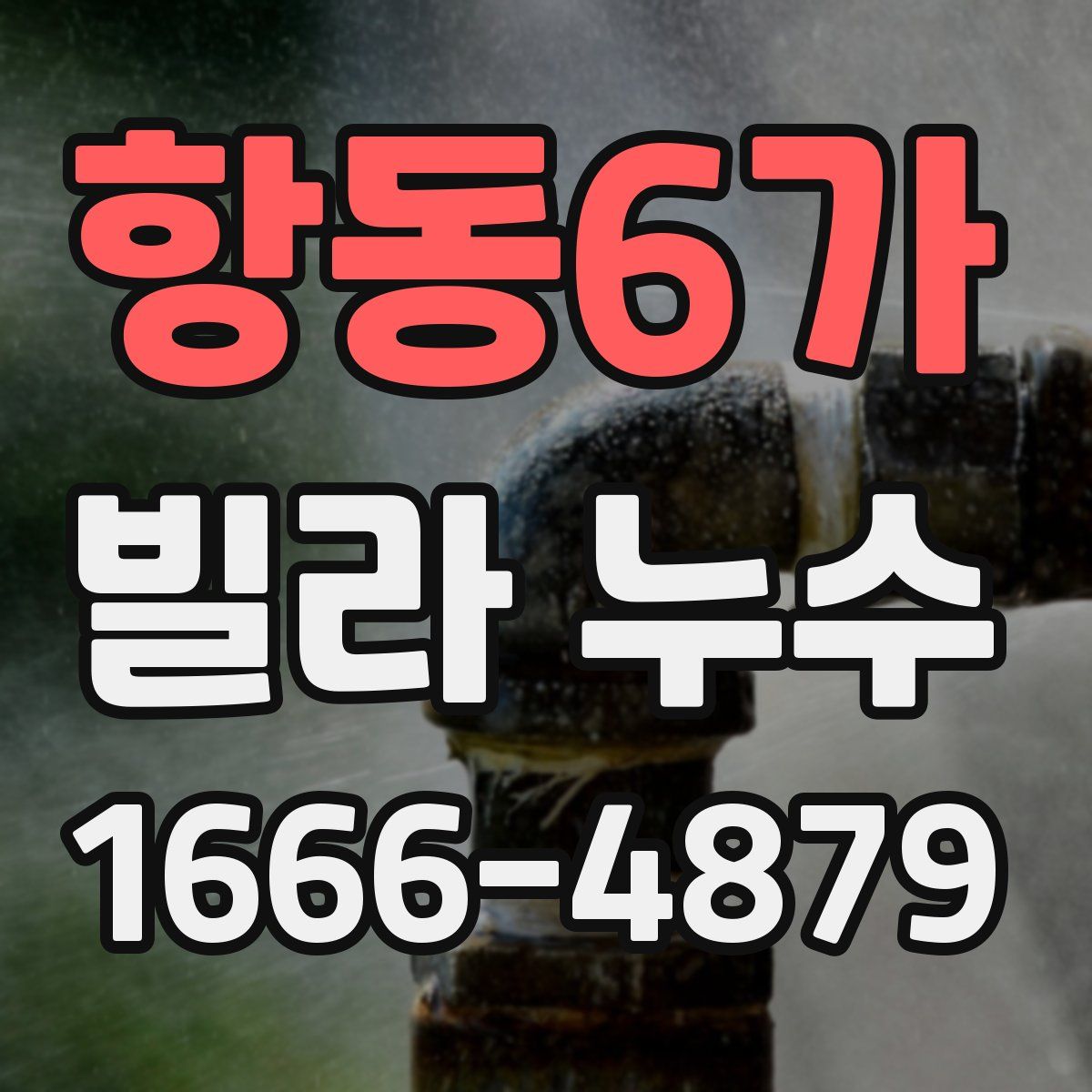 항동6가 빌라 누수