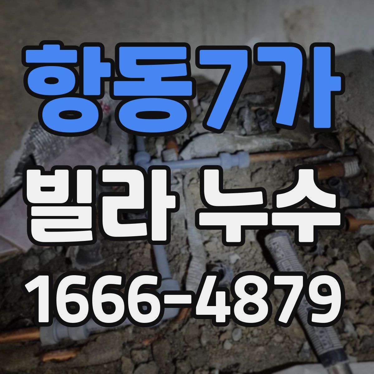 항동7가 빌라 누수