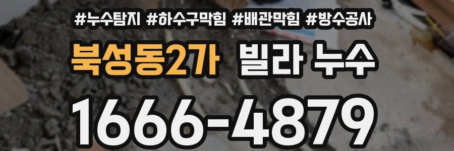 북성동2가 빌라 누수