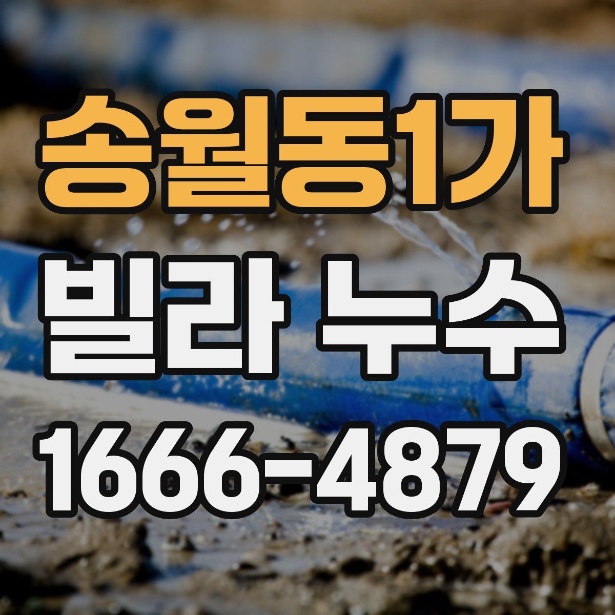 송월동1가 빌라 누수