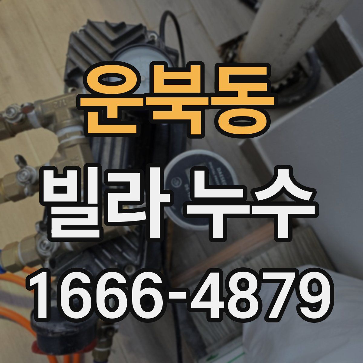 운북동 빌라 누수