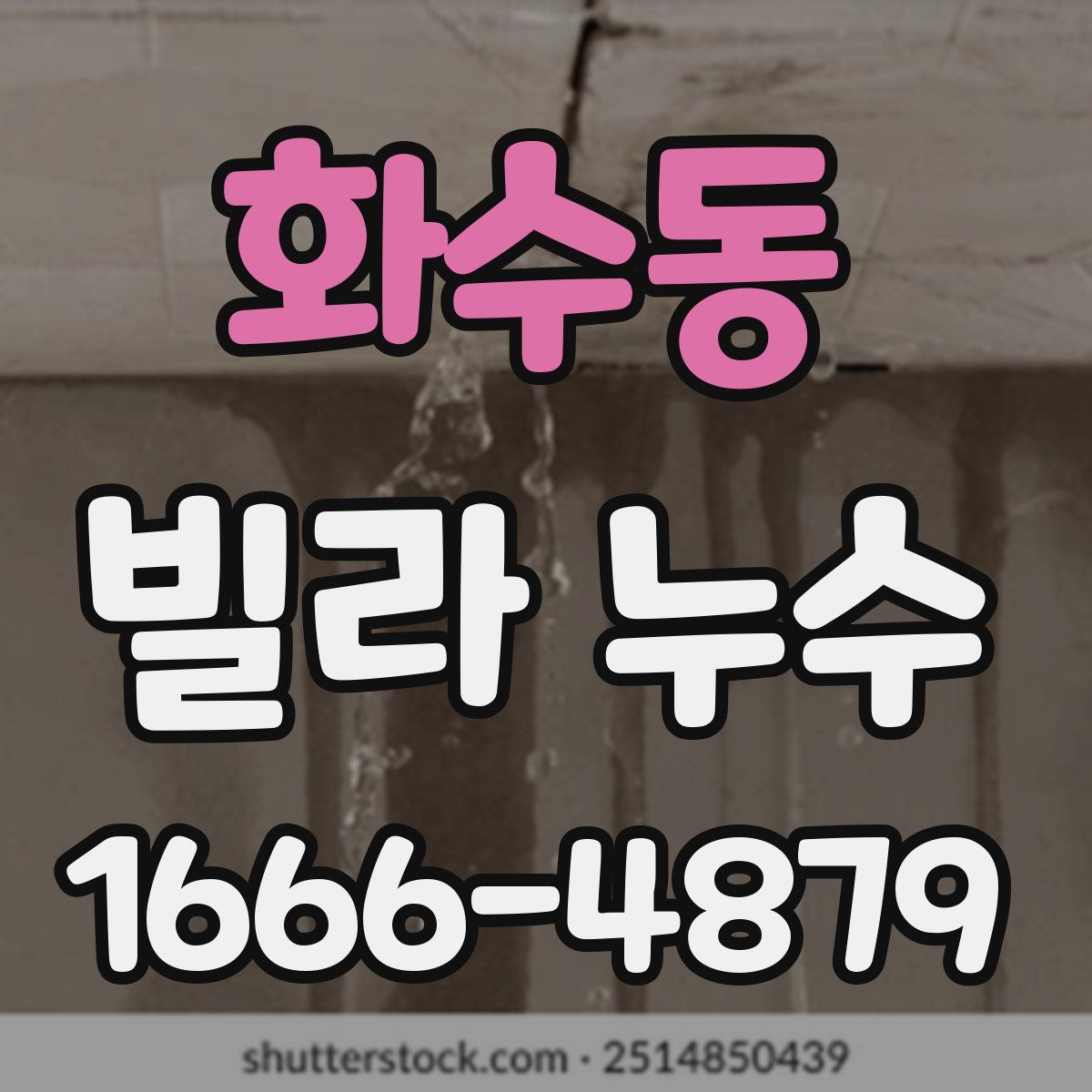 화수동 빌라 누수