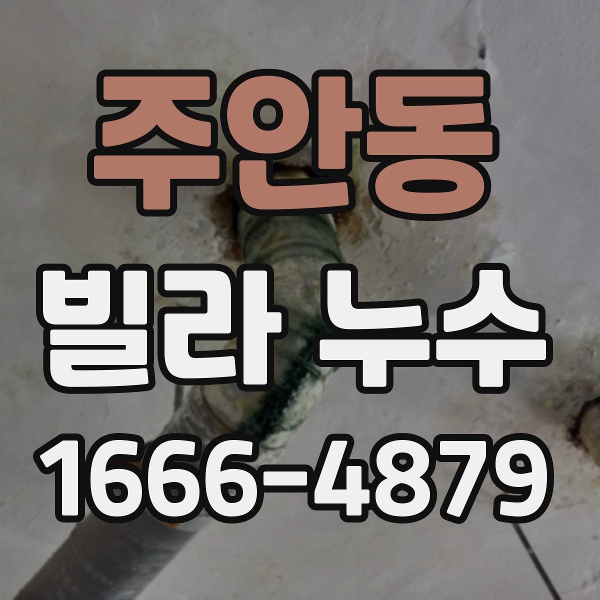 주안동 빌라 누수