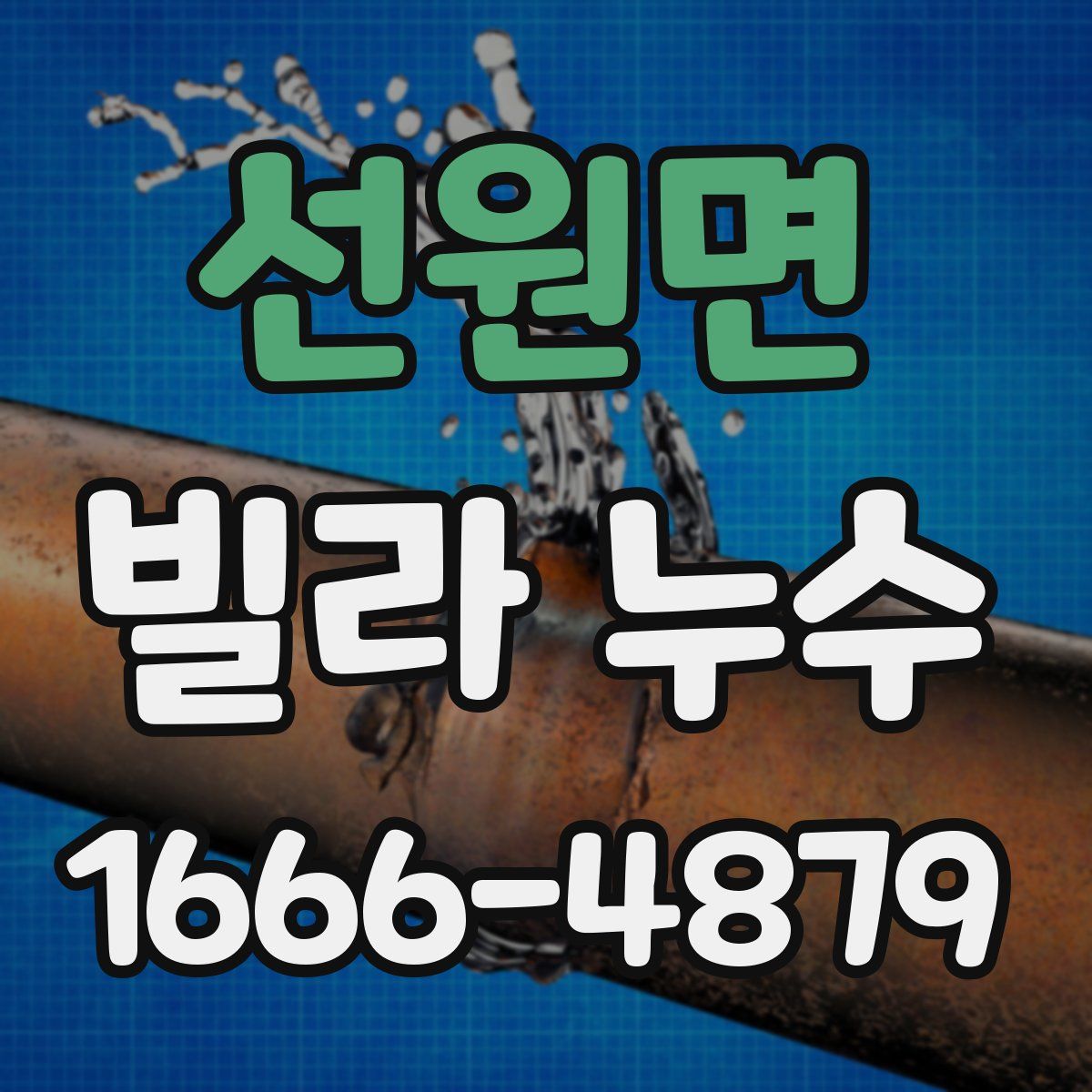 선원면 빌라 누수