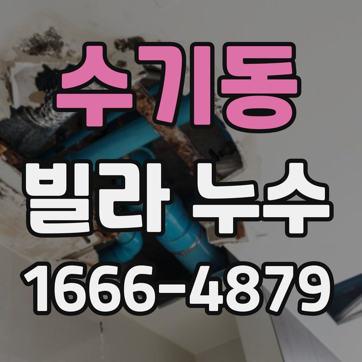 수기동 빌라 누수