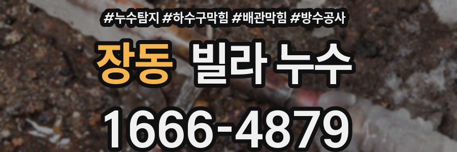 장동 빌라 누수
