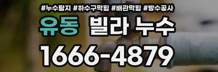 유동 빌라 누수