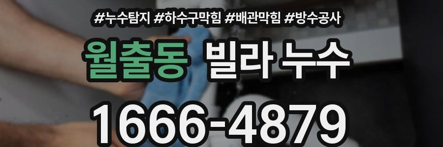 월출동 빌라 누수
