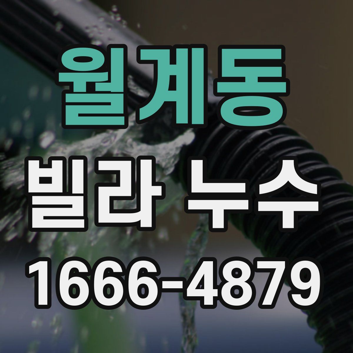월계동 빌라 누수