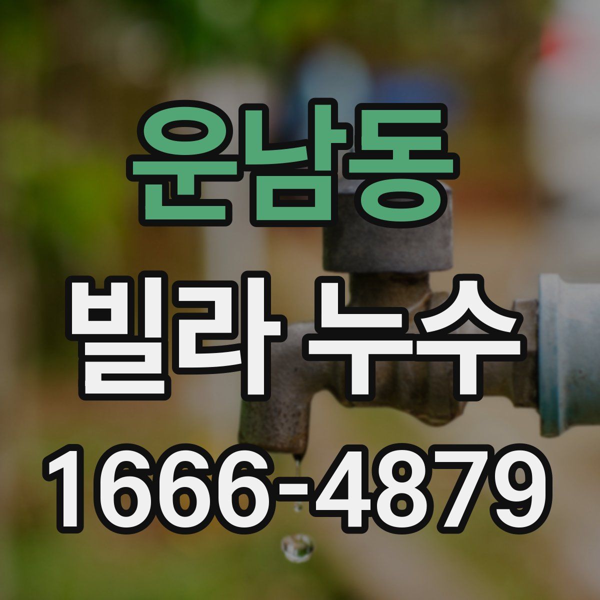 운남동 빌라 누수