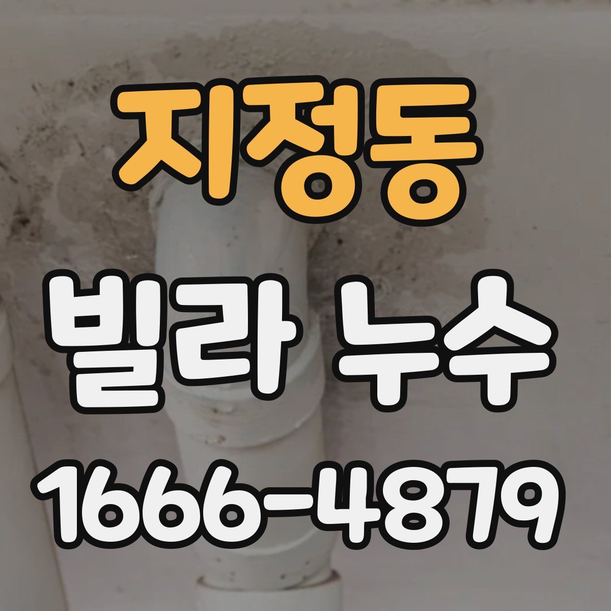 지정동 빌라 누수