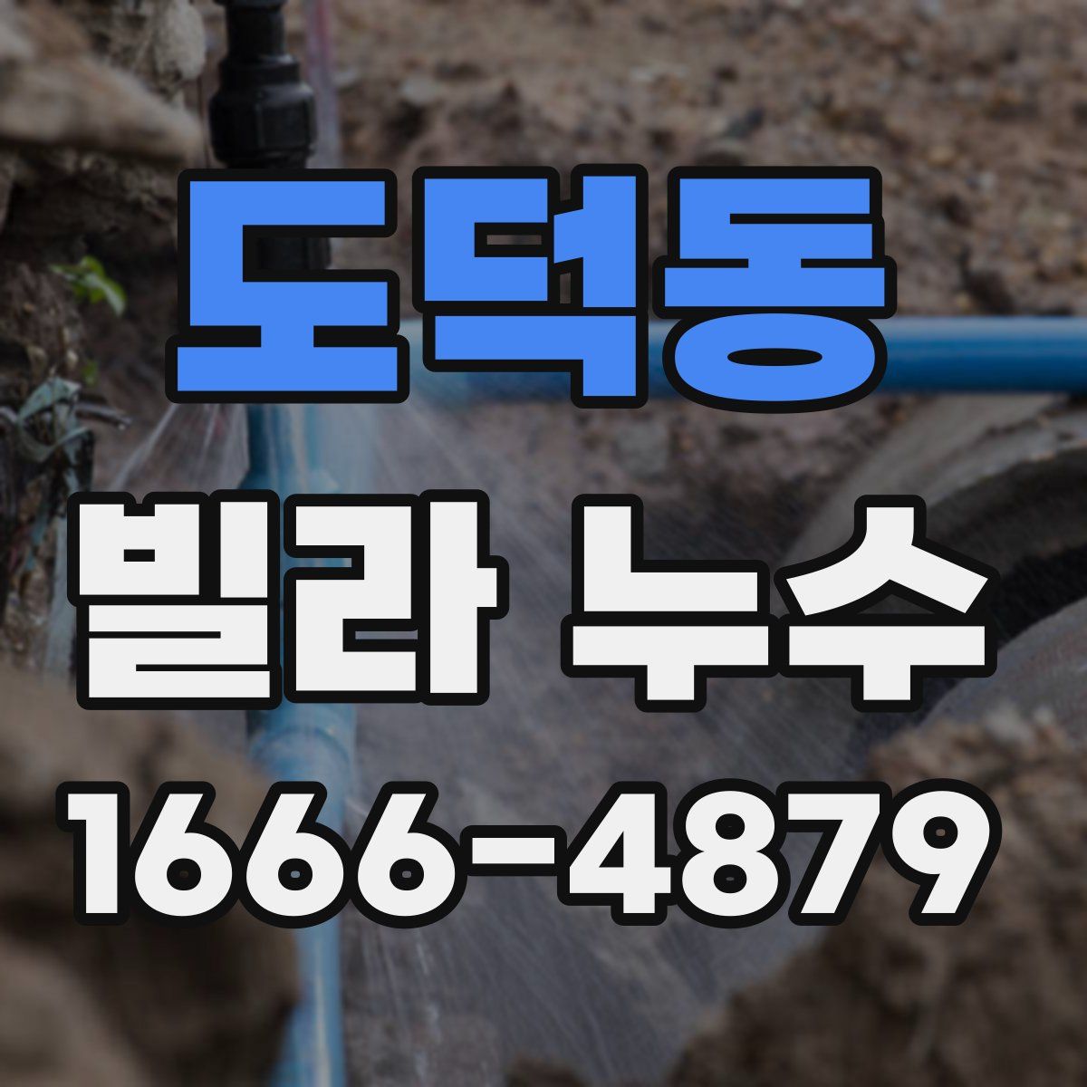 도덕동 빌라 누수