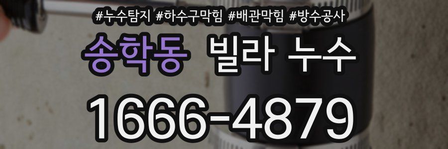 송학동 빌라 누수