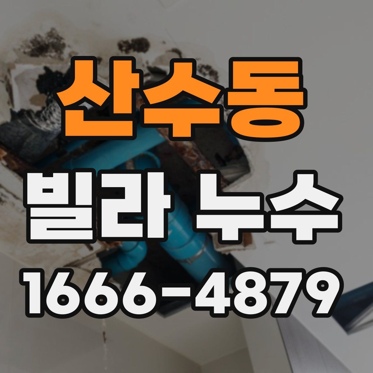 산수동 빌라 누수