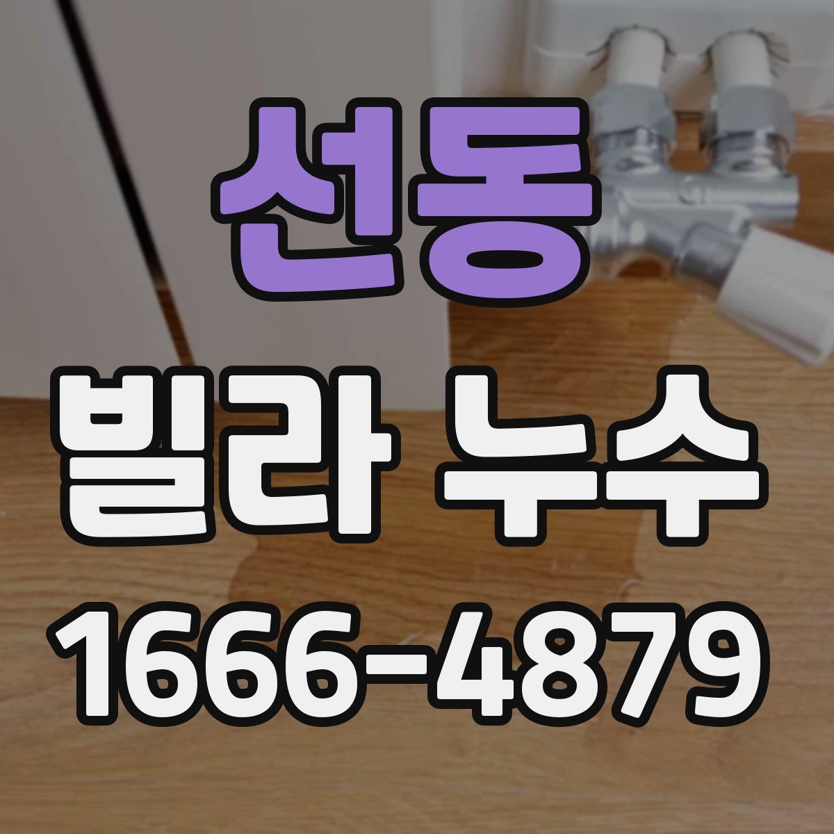 선동 빌라 누수