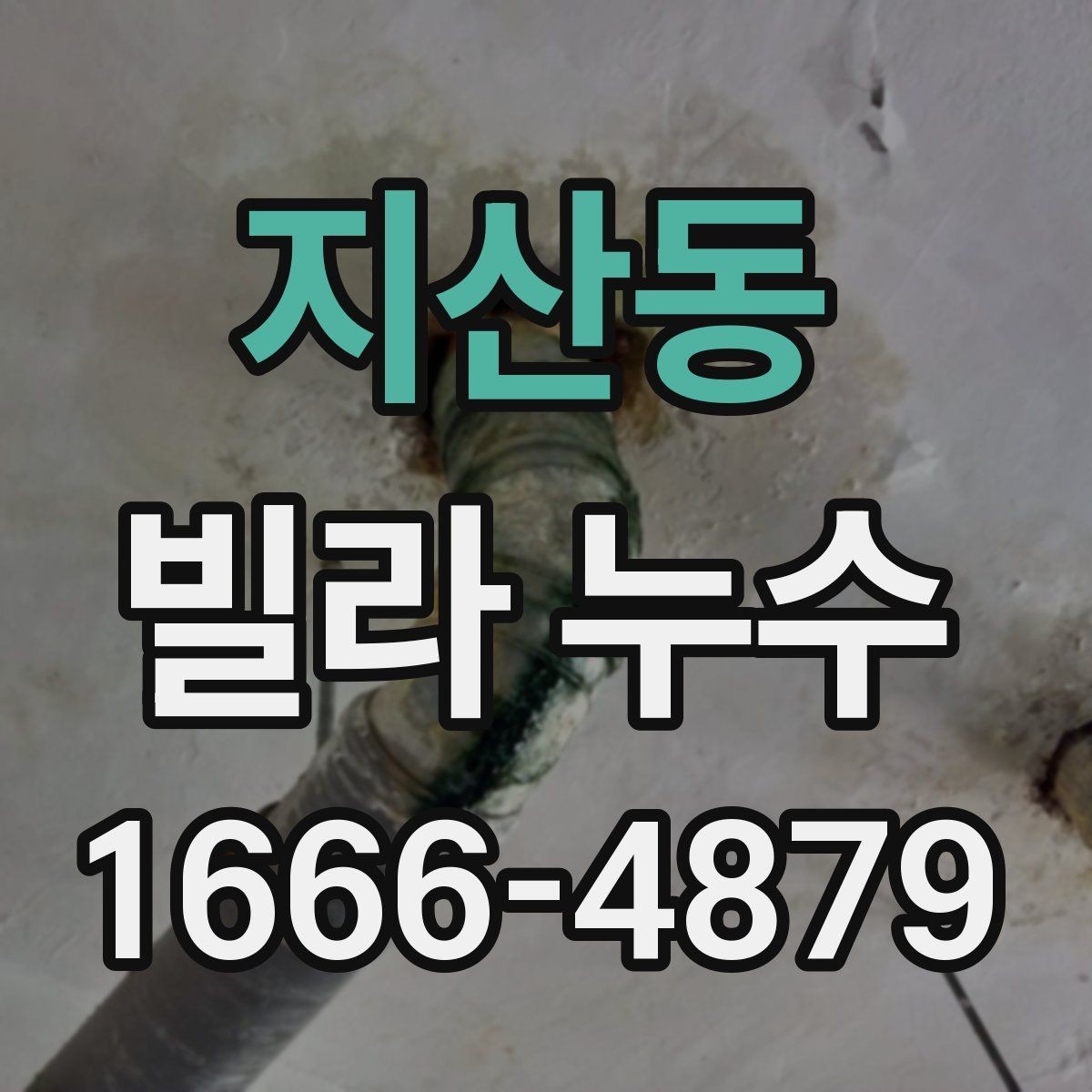 지산동 빌라 누수 의심 시 사진으로 남겨야 할 부분