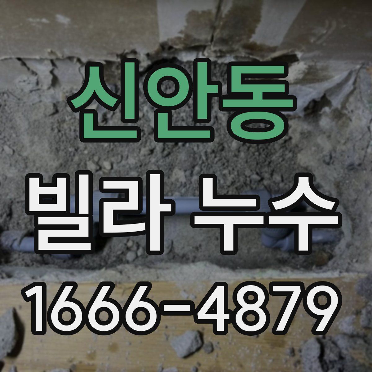 신안동 빌라 누수