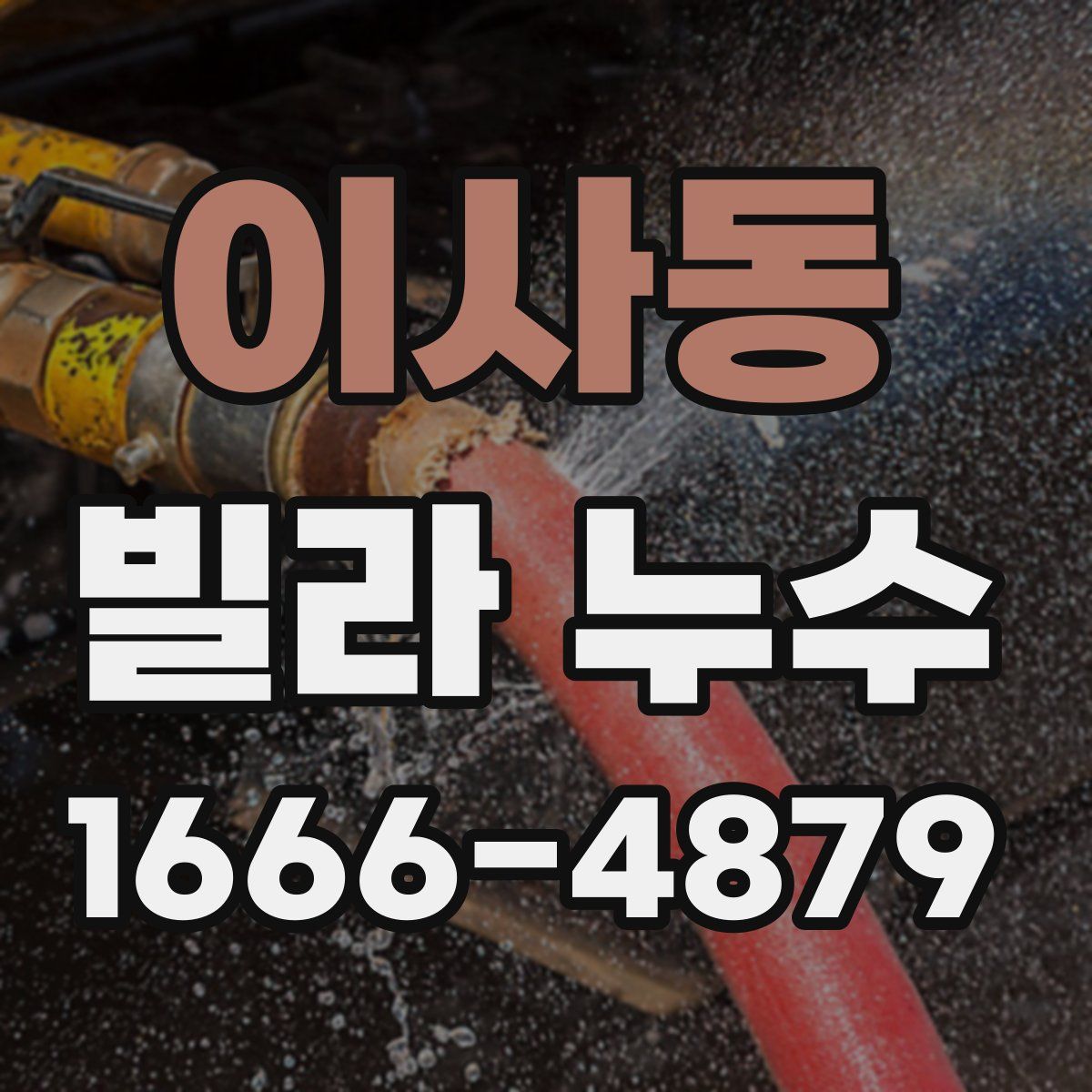 이사동 빌라 누수