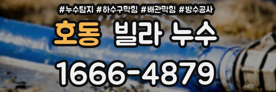 호동 빌라 누수