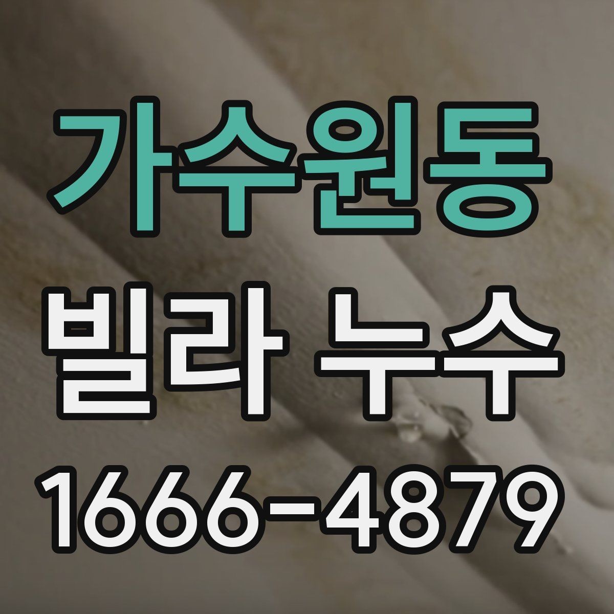 가수원동 빌라 누수 진단 전 준비해야 할 정보
