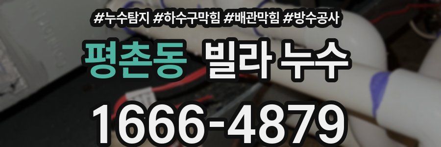 평촌동 빌라 누수