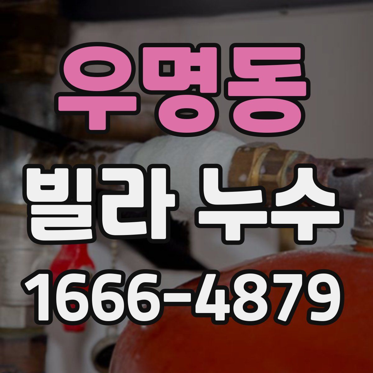 우명동 빌라 누수