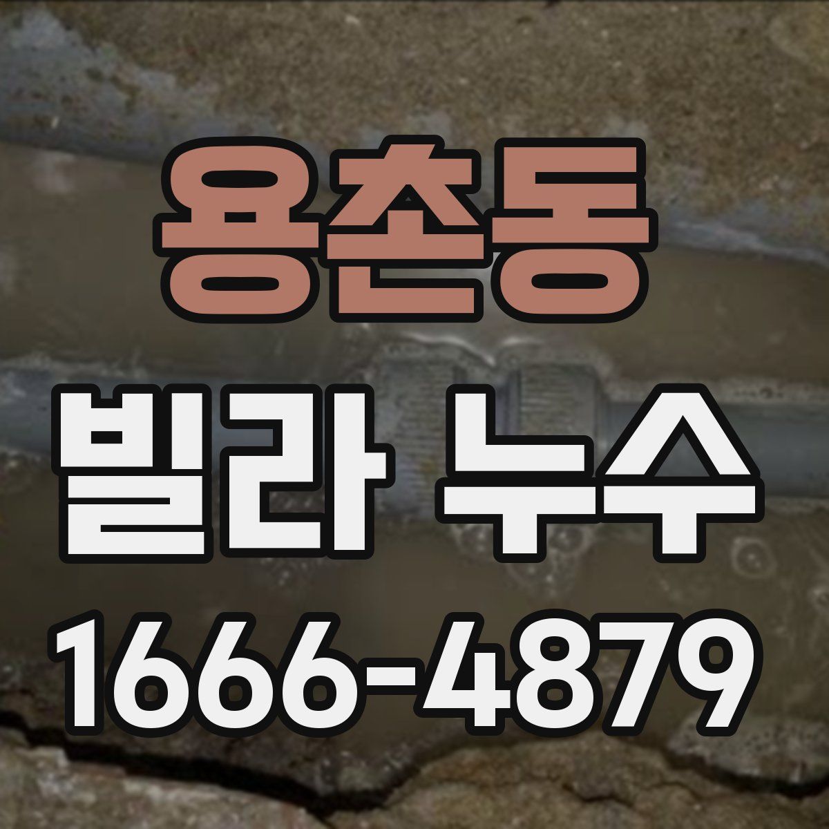 용촌동 빌라 누수