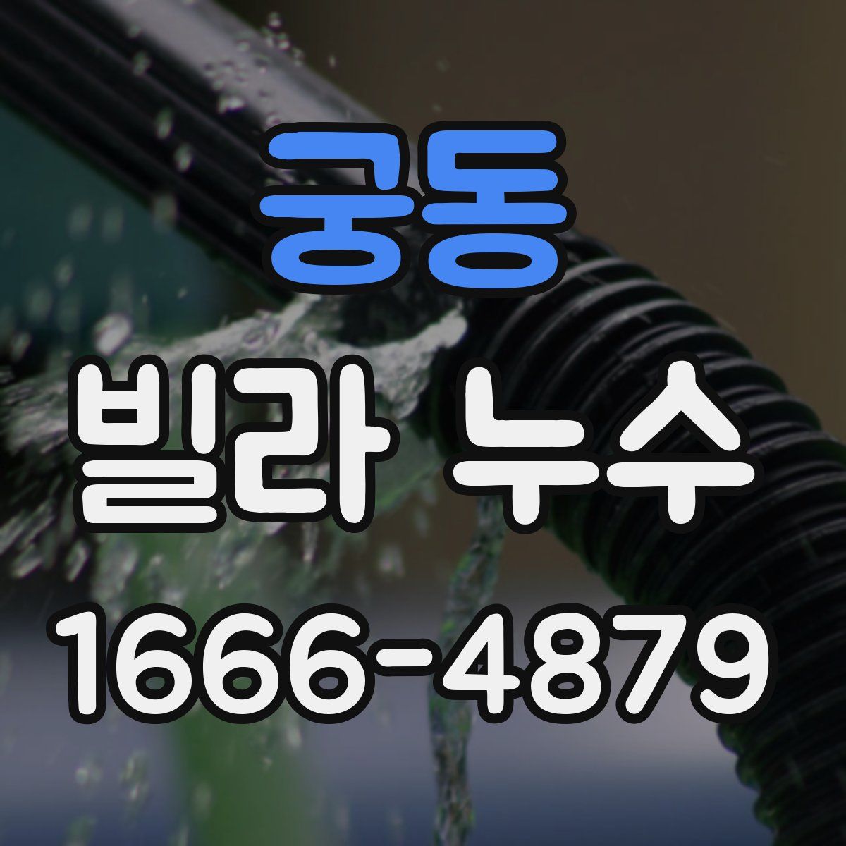 궁동 빌라 누수