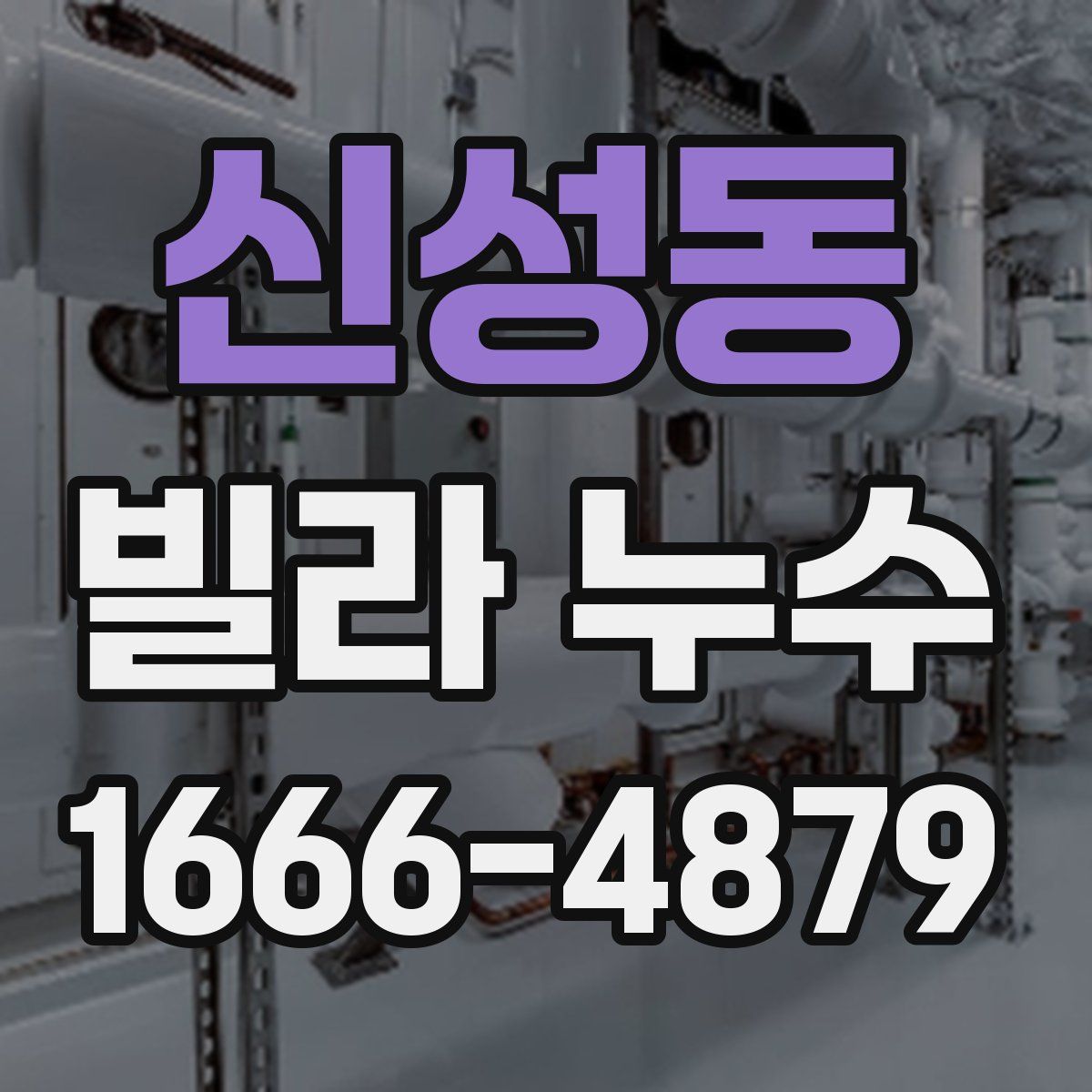 신성동 빌라 누수