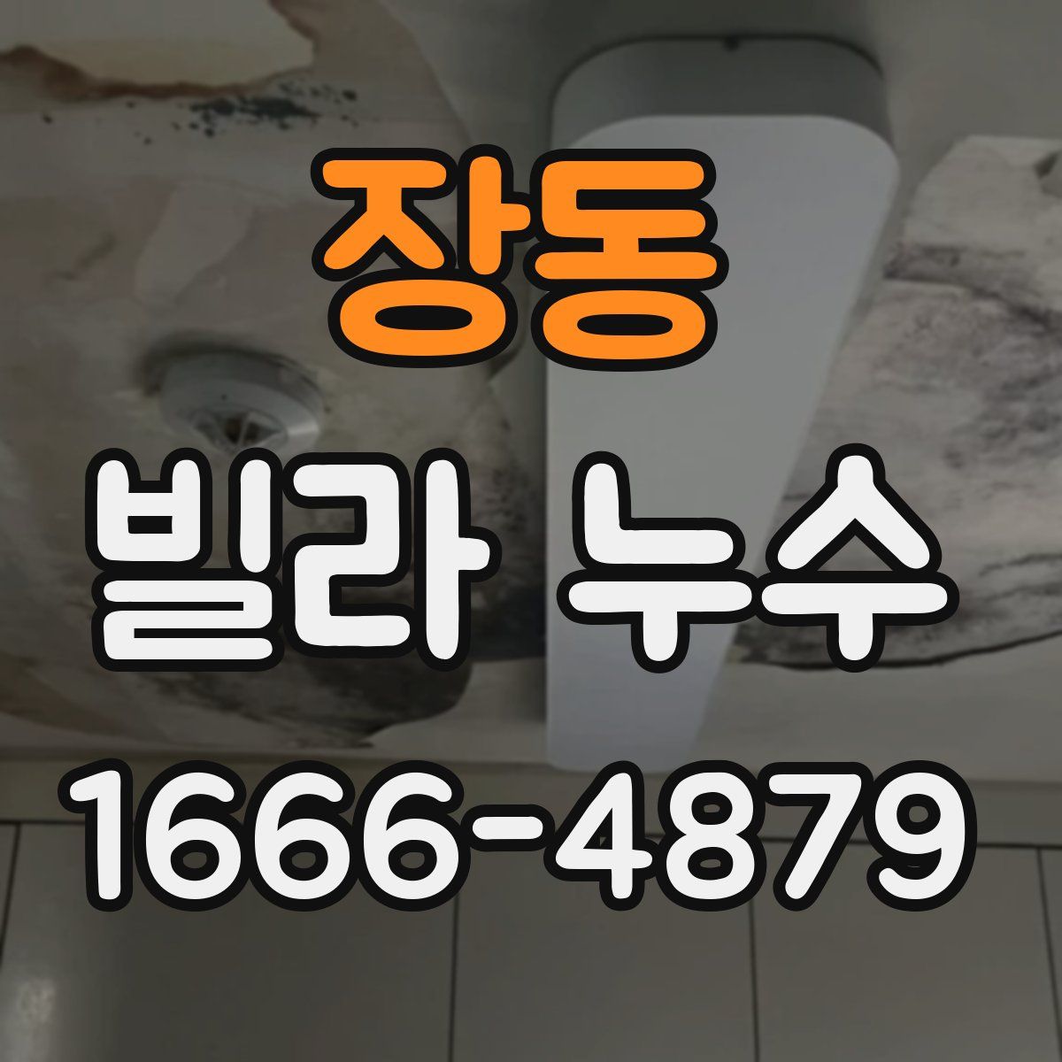 장동 빌라 누수