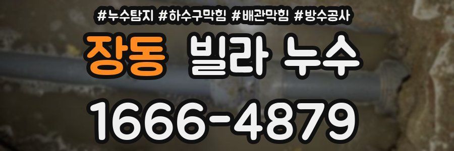 장동 빌라 누수