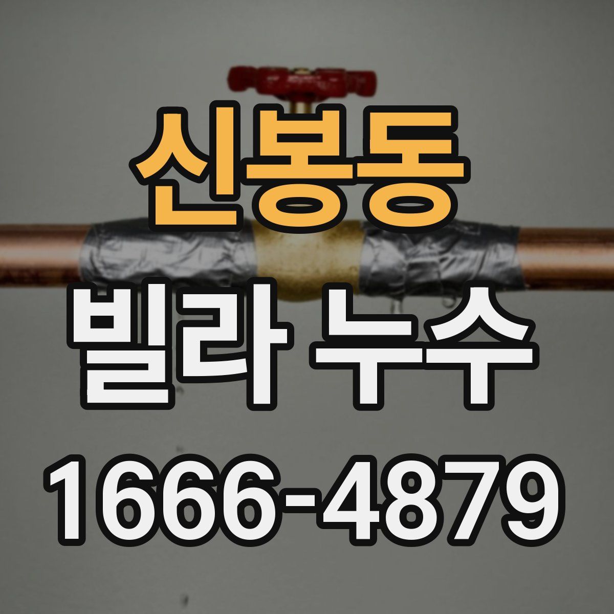 신봉동 빌라 누수