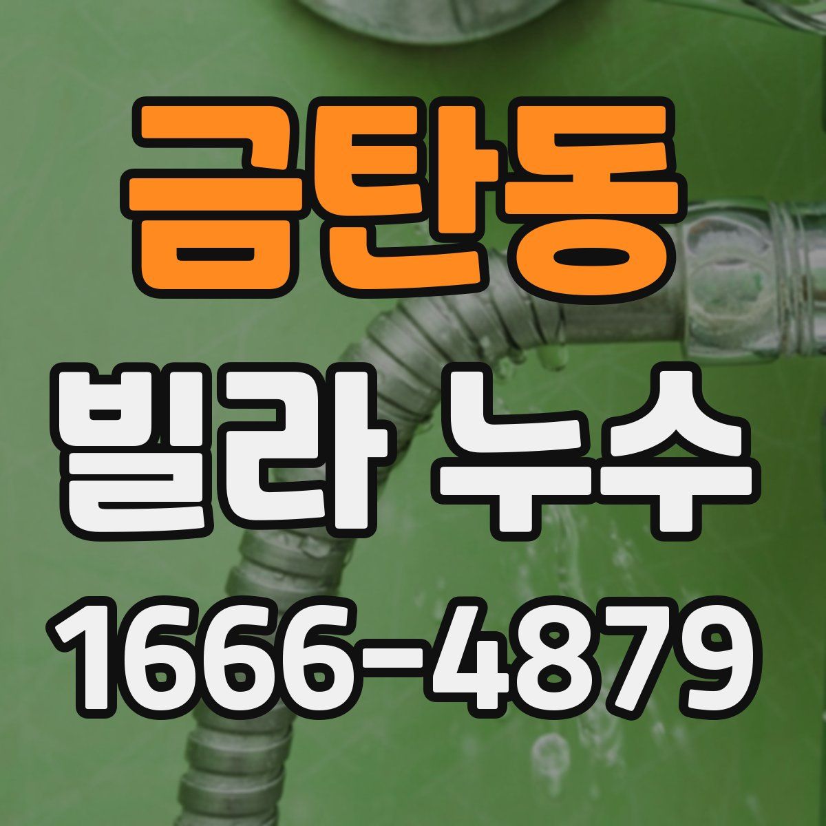 금탄동 빌라 누수