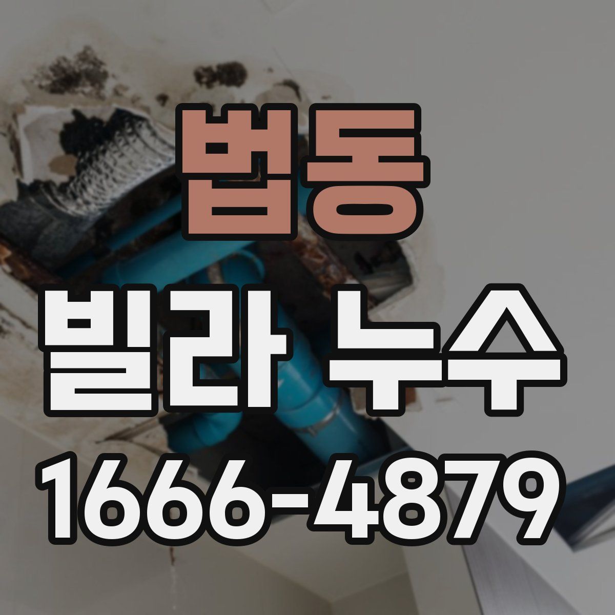 법동 빌라 누수