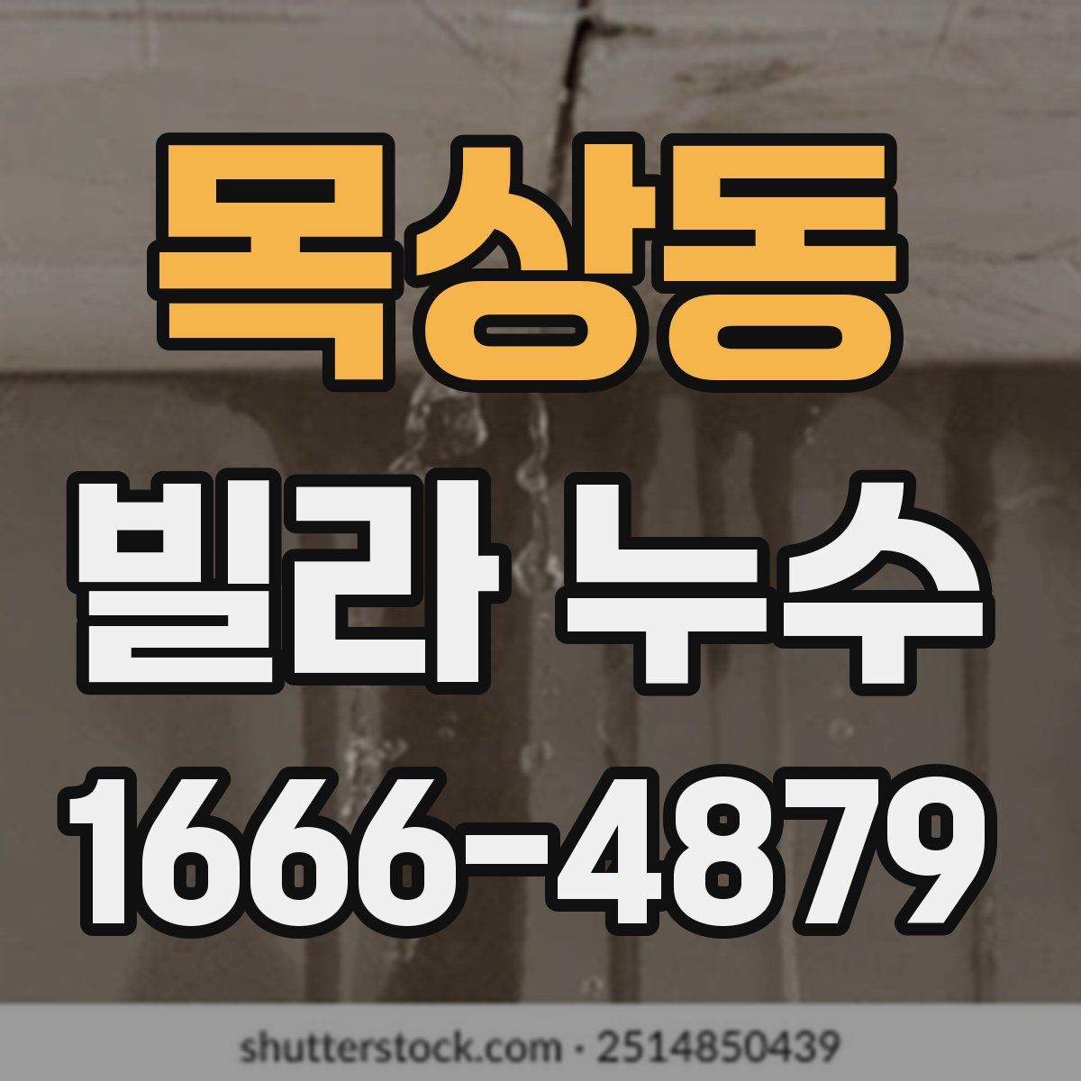 목상동 빌라 누수