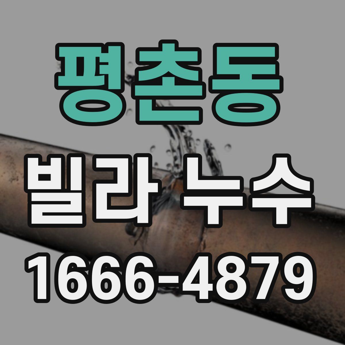 평촌동 빌라 누수