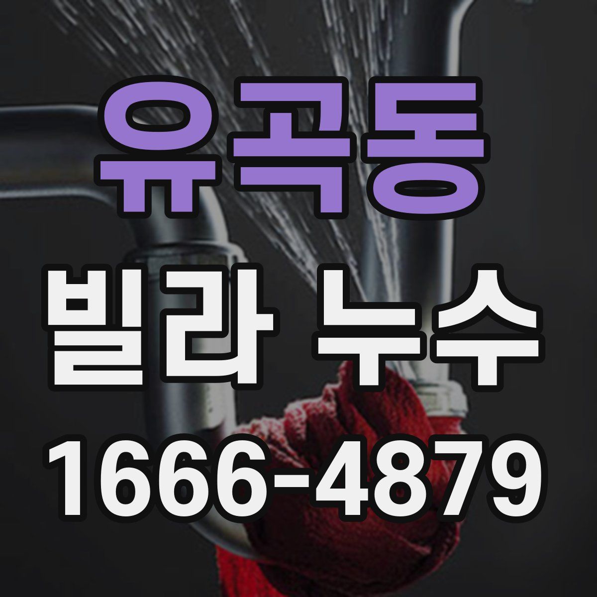유곡동 빌라 누수