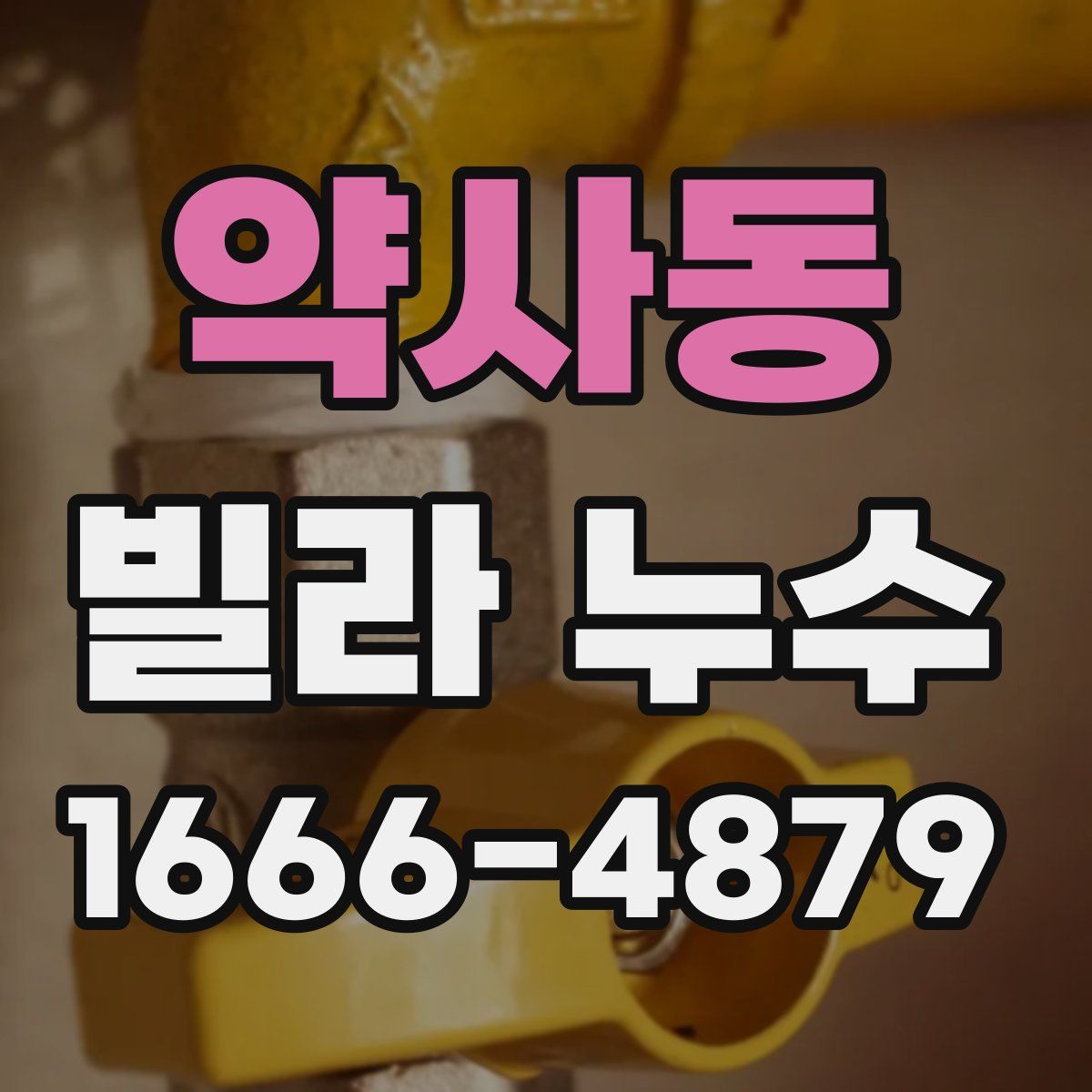 약사동 빌라 누수