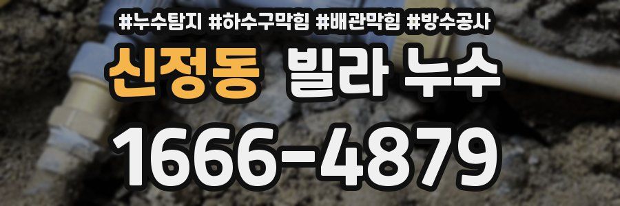신정동 빌라 누수