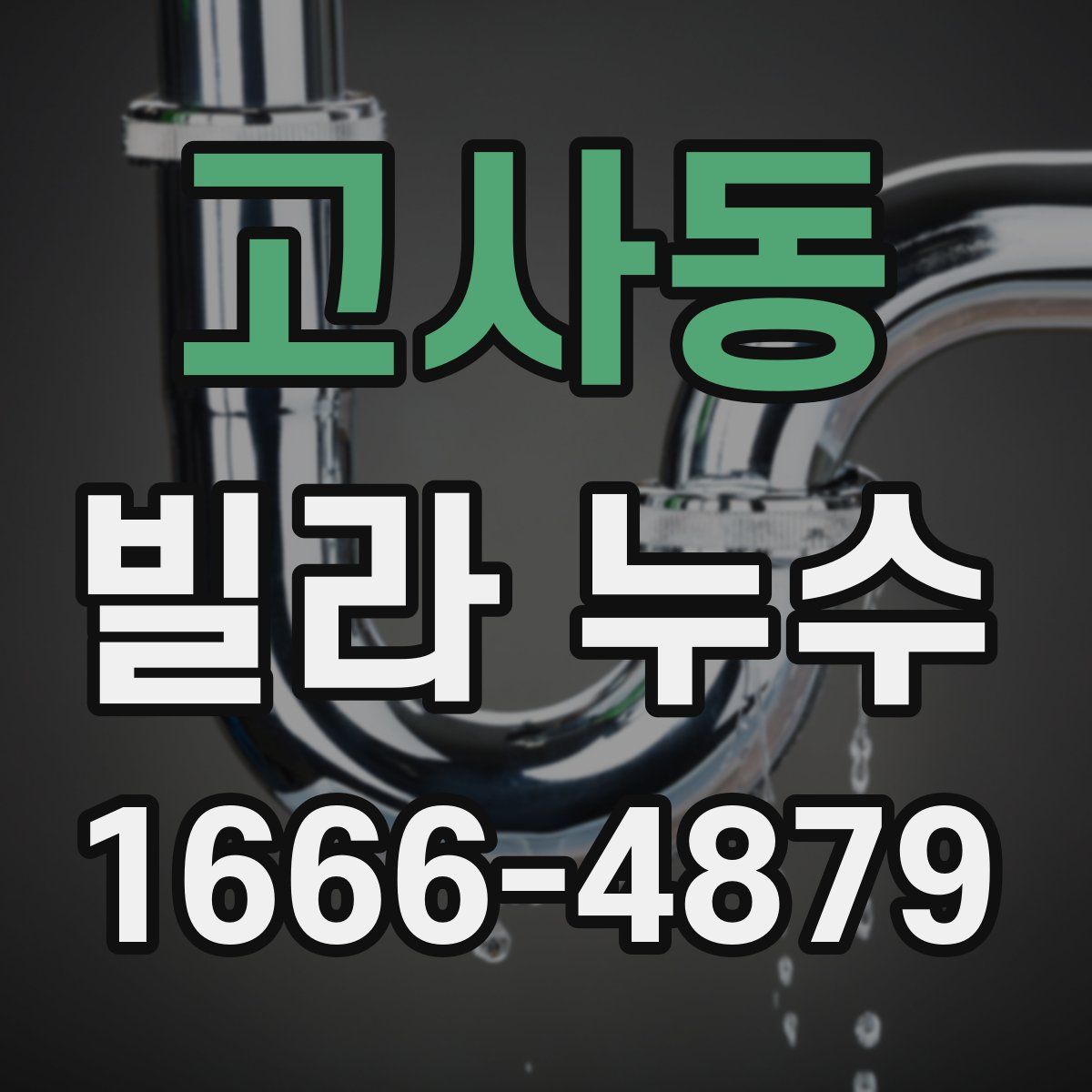 고사동 빌라 누수