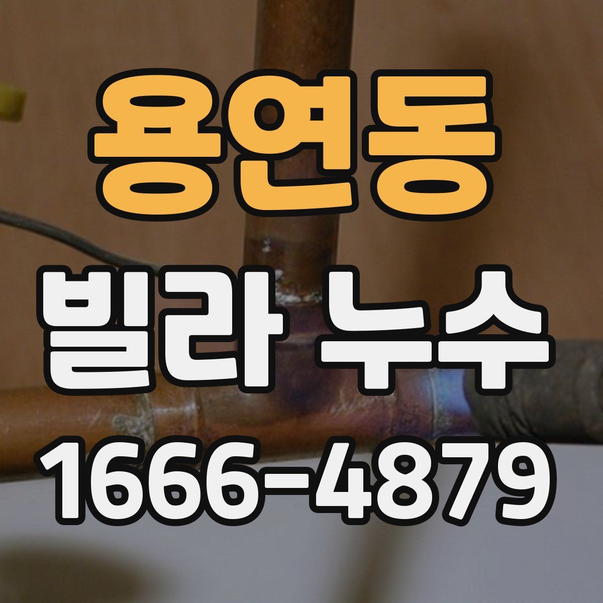 용연동 빌라 누수