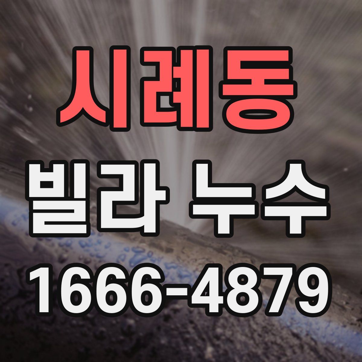 시례동 빌라 누수