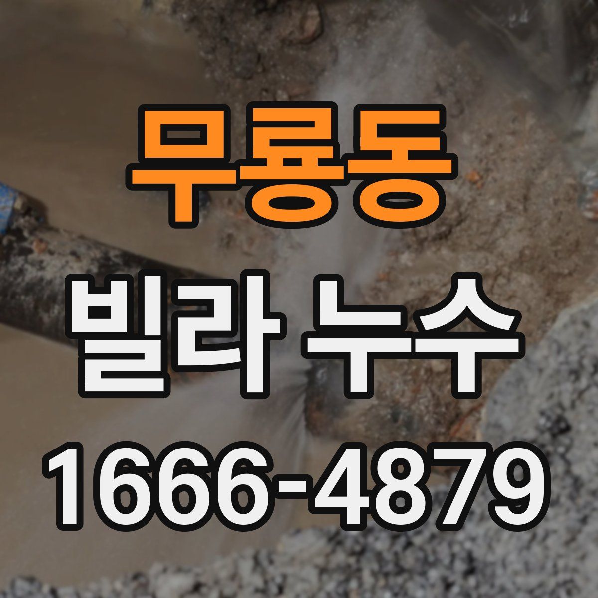 무룡동 빌라 누수