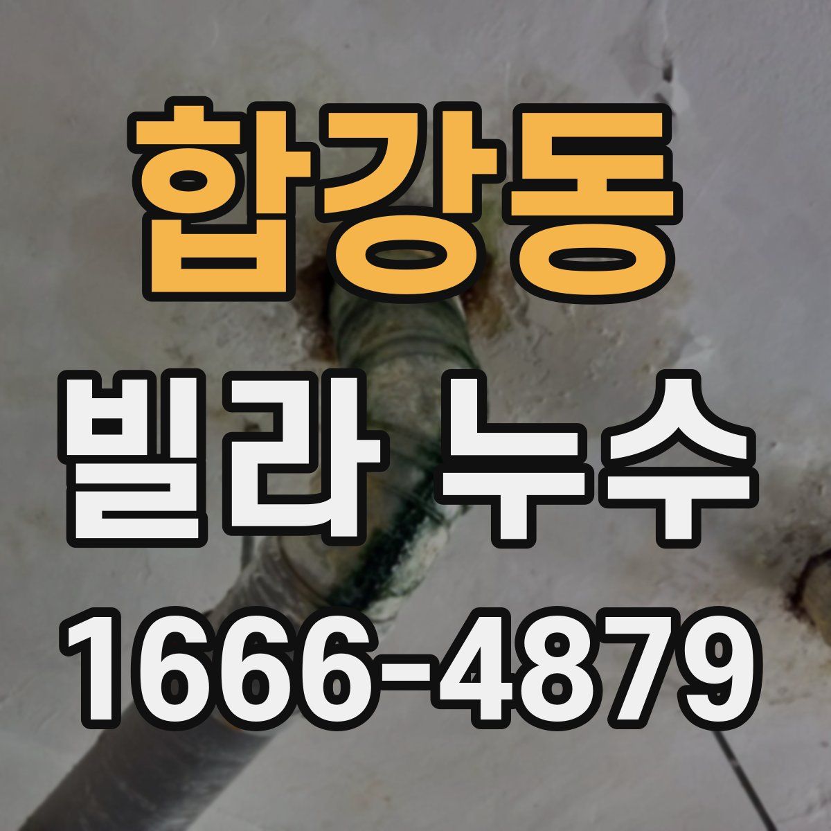합강동 빌라 누수