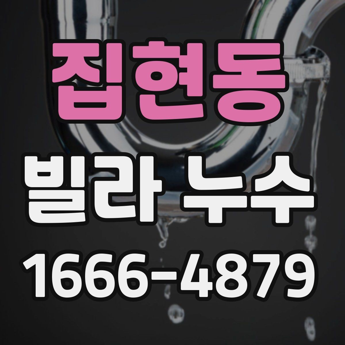 집현동 빌라 누수 수리 방향을 정하는 기준
