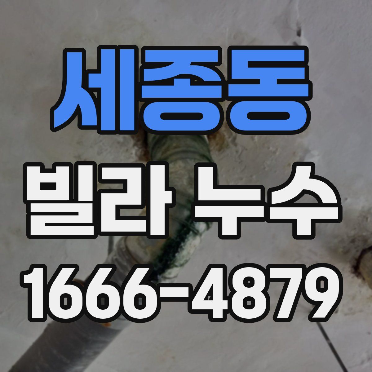 세종동 빌라 누수